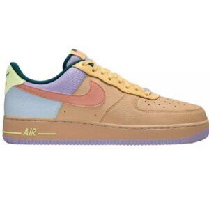 Nike Men's Air Force 1 '07 Shoes-Color: Sesame/Apricot/Hydrangeas